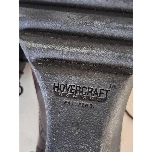 Sesto Meucci Women's 8.5 Wingtip Brown Leather Lace-Up Wedge Shoes Brogue - Picture 9 of 13